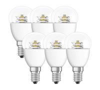 Osram 4052899912106 Star Blister Ampoule LED Plastique 6 W E14 Transparent Lot de 4