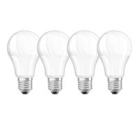 Osram 4052899960558 Blister Super Star Active & Relax Standard Lot de 4 Ampoules LED E27 8 W Plastique Blanc