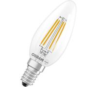 OSRAM Ampoule LED E14 forme flamme 5,9 W = 60 W blanc chaud à intensité variable à filament 1 pc