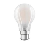 Osram Ampoule LED à Filament Dépolie | Culot B22 | Forme Standard | Blanc Chaud 2700K | 7W (équivalent 60W)