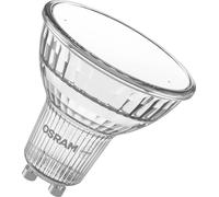 Osram Réflecteur LED Spot Star PAR16, 2700 K blanc chaud, 3,1 W, GU10, 120°, 350 lm, transparent, pour éclairage ponctuel, éclairage de zone, 15 000 h