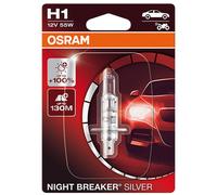 Ampoule OSRAM Nocturne Breaker Argent h1 12v/55w-x1 pour Moto Pièce Cyclomoteur