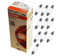 Osram 6418 Original Lampe Soffitte C5W, 12 V, 5 W, Boîte de 10 Pièces