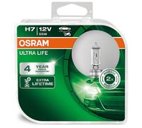 OSRAM Jeu de 2 ampoules H7 Ultra Life 4052899436558