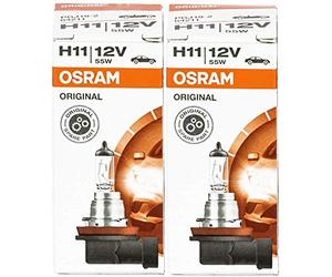 Osram 64211 X H11 55 W/High Tech Durée de vie de l'ampoule halogène de voiture ampoule lampe Lot de 2 UV-Filter OEM NEUF dans son emballage d'origine