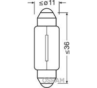 OSRAM 6461 Ampoule, éclairage intérieur pour ABARTH,ALFA ROMEO,ALPINA,AUDI,AUTOB