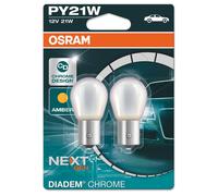 Ampoule secondaire OSRAM PY21W Diadem Chrome NextGen 12V/21W, 2 pièce