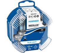Neolux HAMMER 2X H4 12V 60W / 55W Xenon Blue Look Halogènes P43t Set Box