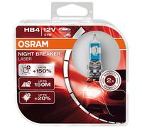 OSRAM HB4 Ampoule projecteur longue portée 51W 4200K feu de route Halogène 9006NL-HCB