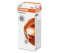 Osram Ampoule de feu de Bagage 12 V 10W, Set, Éclairage intérieur Original C10W, 6438, 12 V, boîte Pliante de 10