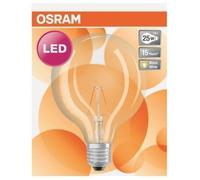 OSRAM Ampoule filament LED E27 2 W équivalent à 25 W blanc chaud
