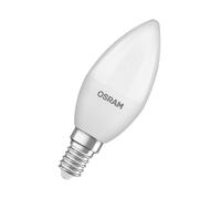 Osram Ampoule flamme E14 opaque 7,5 W - 806 lm - Blanc chaud 2700K - Equivaut 60 W