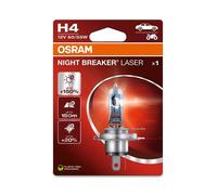 OSRAM Ampoule H4 Night Breaker Laser 12V 60/55W P43t-38 - à l'unité