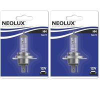 Osram Ampoule halogène Neolux N472 Standard H4 60/55 W 1 pc(s), jaune (Lot de 2)