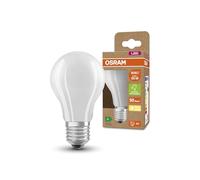 OSRAM Ampoule LED à économie d'énergie, ampoule en verre dépoli, E27, blanc chaud (3000K), 4 watts, remplace une ampoule de 60W, très efficace et économe en énergie, pack de 1