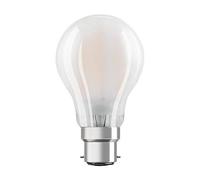 Osram Ampoule LED à filament B22d 8W (2700K) blanc chaud, verre dépoli, remplace 75W – 1-pack