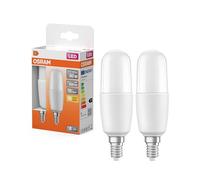 Osram Ampoule LED Classic Stick 8,5 W 827, blanc chaud 2 700 K, E14, mate, 806 lm, 15 000 h, pour espaces de vie