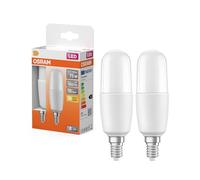 Osram Ampoule LED Classic Stick 9,5 W 827, blanc chaud 2 700 K, E14, mate, 1 055 lm, 15 000 h, pour espaces de vie