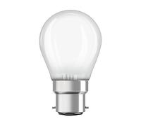 OSRAM Ampoule LED | Culot: B22d | Blanc chaud | 2700 K | 2,50 W | équivalent à 25 W | dépolie | LED Retrofit CLASSIC P