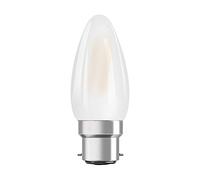 Osram Ampoule LED, Culot: B22d, Blanc chaud, 2700 K, 5 W, équivalent à 40 W, LED Retrofit CLASSIC B DIM