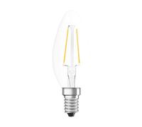 OSRAM 4058075436701 LED CEE F (A - G) E14 forme de flamme 1.5 W = 15 W blanc chaud (Ø x L) 35 mm x