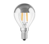 OSRAM Ampoule LED | Culot: E14 | Blanc chaud | 2700 K | 4 W | équivalent à 31 W | clair | LED Retrofit CLASSIC P Mirror