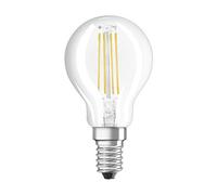 OSRAM Ampoule LED | Culot: E14 | Blanc chaud | 2700 K | 4 W | équivalent à 40 W | clair | LED Retrofit CLASSIC P