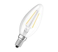 OSRAM HOMELIGHTING 4058075434141 LED CEE F (A - G) E14 forme de flamme 2.5 W = 25 W blanc neutre (Ø x L) 35 mm x 100 mm 1 pc(s)