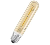 Osram Vintage Edition 1906 Ampoule LED à Filament - Culot E27 - Forme Tubular Or Ambrée - Blanc Chaud 2400K - 2,8W (Équivalent 20W)