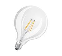 Osram Ampoule LED Filament, Globe, Culot E27, 6.5W, 220-240V, claire, Blanc Chaud 2700K, Lot de 1 pièce