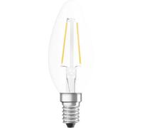 Osram Ampoule Led Flamme Clair Filament 1.5w=15 E14 Chaud