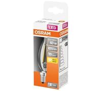 OSRAM 4058075434226 LED CEE E (A - G) E14 forme de flamme coup de vent 4 W = 40 W blanc chaud (Ø x