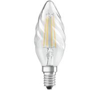 Osram Ampoule Led Flamme Torsadée Clair Filament 4w=40 E14 Chaud