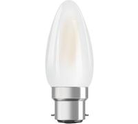 Osram Ampoule Led Flamme Verre Dépoli 4w=40 B22 Chaud
