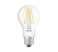 OSRAM Ampoule LED LED Retrofit CLASSIC A GlowDim, culot E27, blanc chaud, 2700 K, 6,50 W, équivalent à 60 W, LED Retrofit CLASSIC B DIM, transparente, taille unique