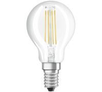 OSRAM Ampoule LED Sphérique clair filament 4W=40 E14 chaud