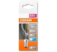 Osram Ampoule Led Sphérique Clair Filament 4w=40 E14 Froid