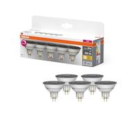 OSRAM Ampoule LED Spot Base MR16 5W 827, 2700K blanc chaud, GU5.3, 36°, 345 lm, basse tension, sans mercure