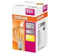 OSRAM HOMELIGHTING 4058075124707 LED CEE D (A - G) E27 forme de poire 11 W = 100 W blanc chaud (Ø x L) 60 mm x 105 mm 1 pc(s)