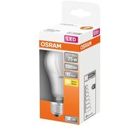 OSRAM Ampoule LED Standard dépolie avec radiateur 10W=75 E27 chaud