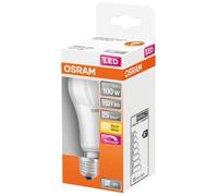 OSRAM Ampoule LED standard dépolie radiateur variable 13W E27 1521lm - Blanc chaud
