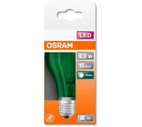OSRAM Ampoule LED Standard verre vert déco 4W=15 E27 chaud