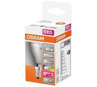 OSRAM Ampoule LED star+ standard RGBW dépolie + radiateur 5,5W E14 - Blanc chaud
