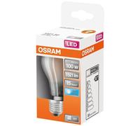 OSRAM Ampoule Led verre dépoli 10w E27 1521 lm 4000 K froid