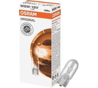 Ampoule secondaire OSRAM W5W Standard 12V, 5W, 10 pièce