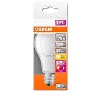 OSRAM 4058075428287 LED CEE F (A - G) E27 forme de cône 10 W = 75 W blanc chaud non dimmable, avec