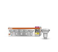 Ampoule LED N/A OSRAM 4058075090460 4.3 W = 50 W blanc chaud (Ø x L) 50 mm x 52 mm 5 pc(s)