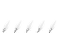Osram Ampoule en verre E14 4 W Blanc – Lot de 5
