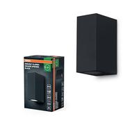 OSRAM Applique d'extérieur ENDURA Classic Square Updown, noir, culot GU10 (max 35W), peut être équipée d'une lampe normale ou intelligente, types down ou up/down, protection IP44