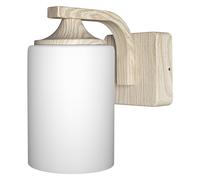 Lampe Murale Extérieure IP43 E27 Verre Aluminium OSRAM H 21 cm Anrasi